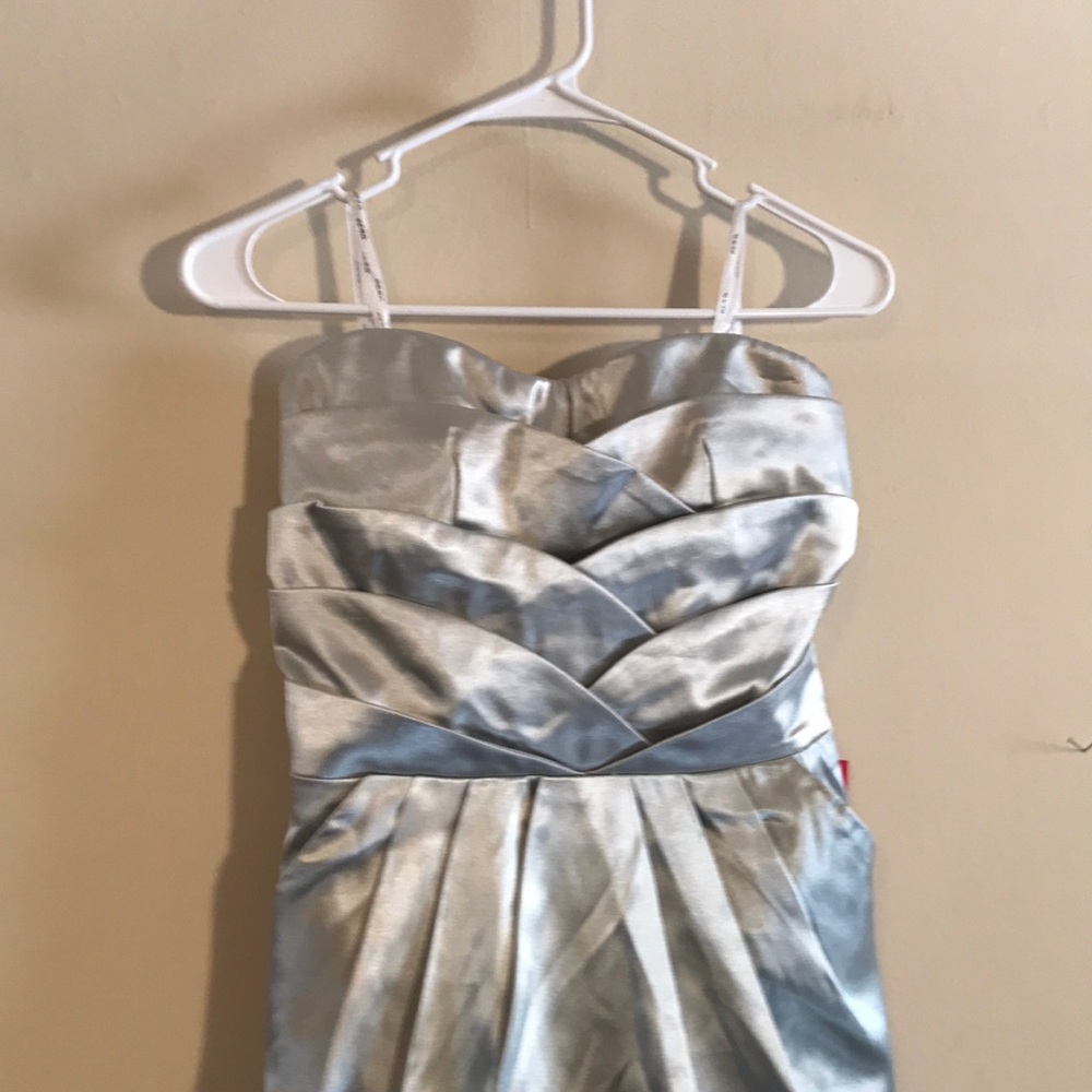 Snap Strapless Dress / NWT